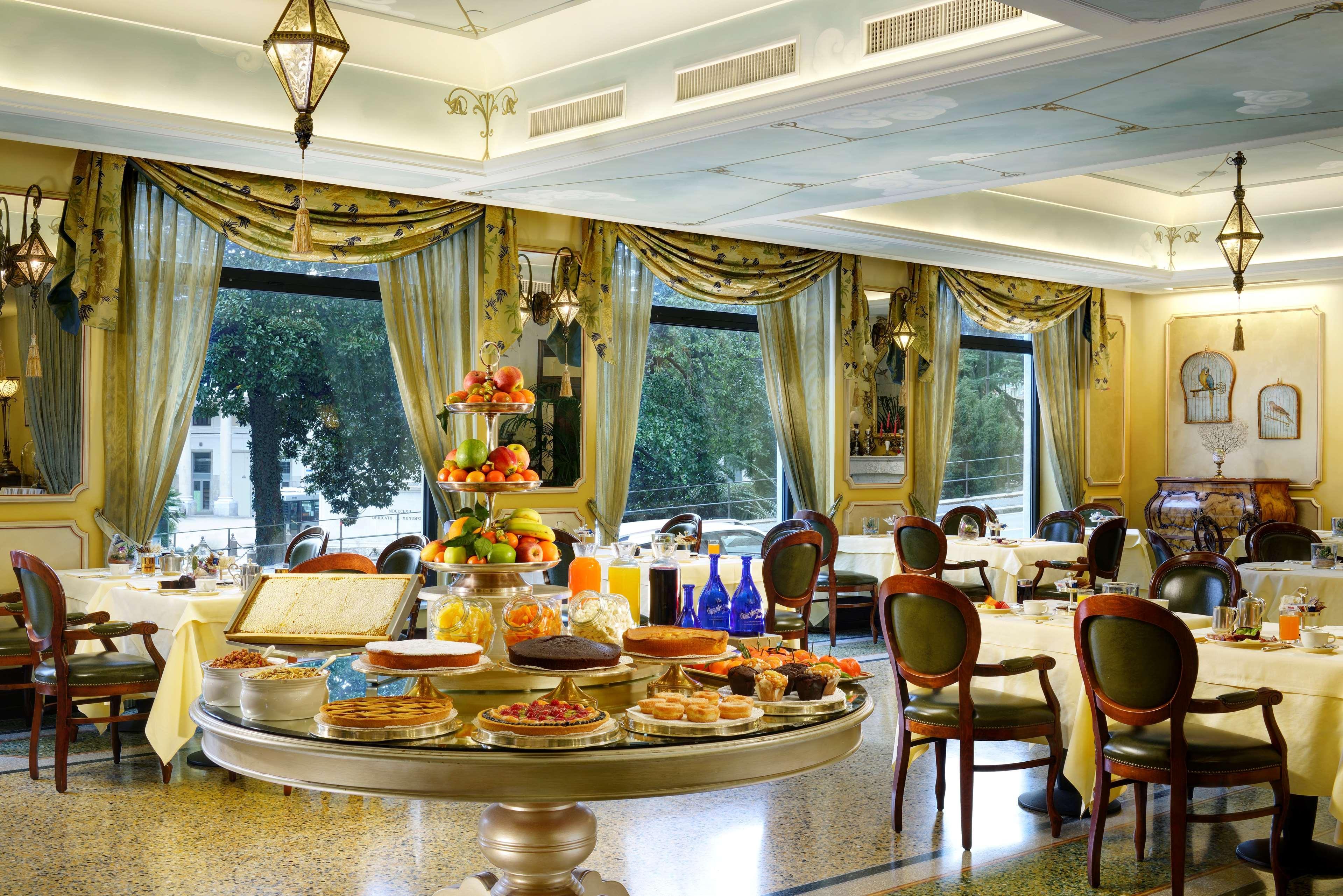Grand Hotel Savoia Genoa Luaran gambar The restaurant
